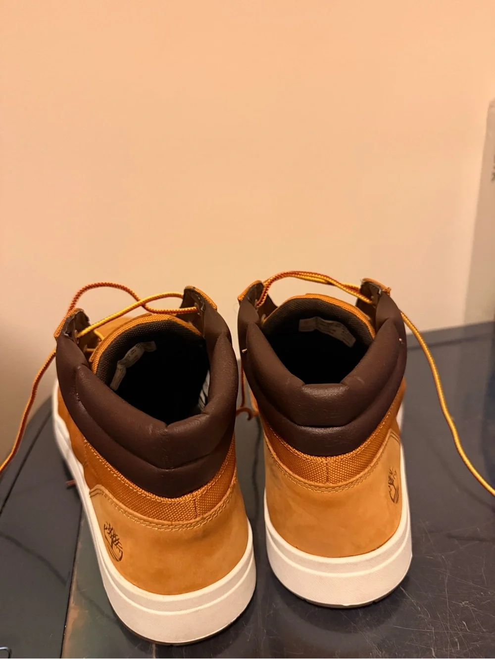 Timberland Men's Casual High-Top Sneakers in Wheat